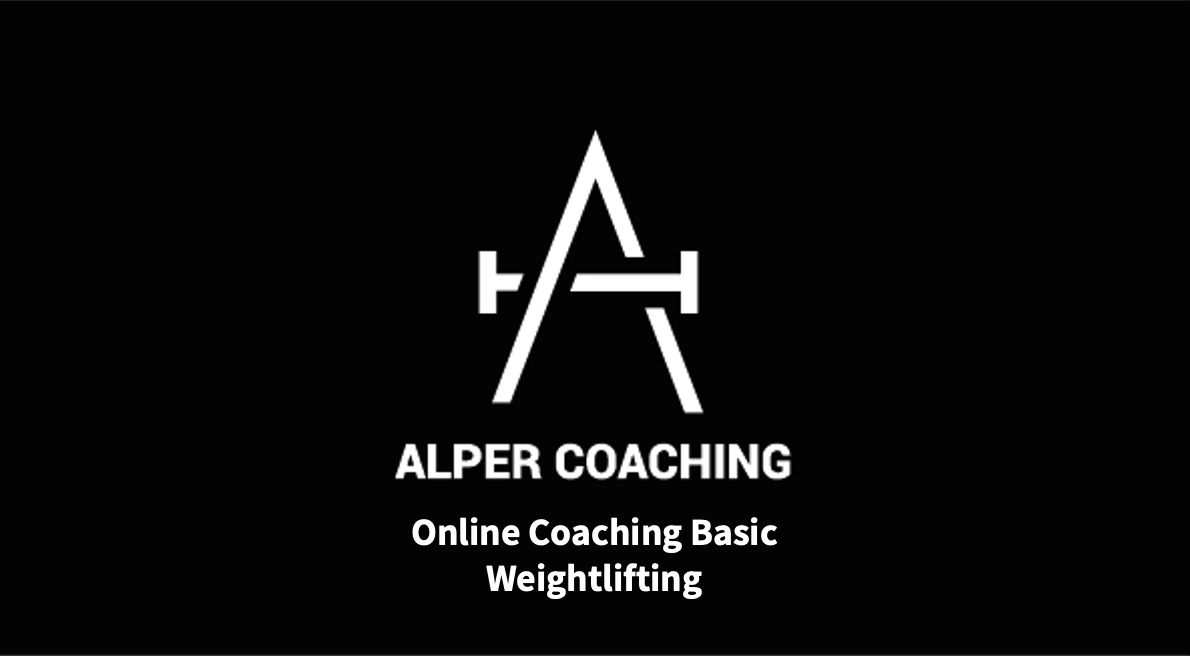 Online Coaching Basic Weightlifting - monthly subscription